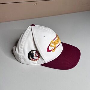 90s Vintage Annco Florida State Seminoles FSU Snapback Hat Garnet Mens Cap